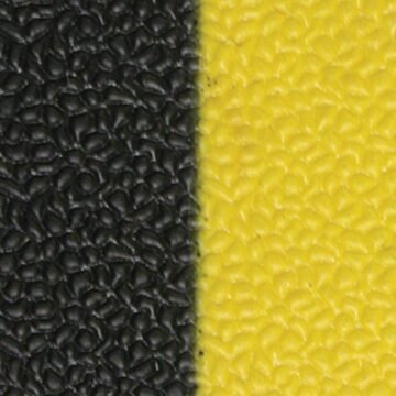 Airsoft Pebbled Anti-fatigue Matting Safety Black/Yellow