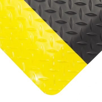 Foam Fusion Anti-fatigue Matting Safety Black/Yellow