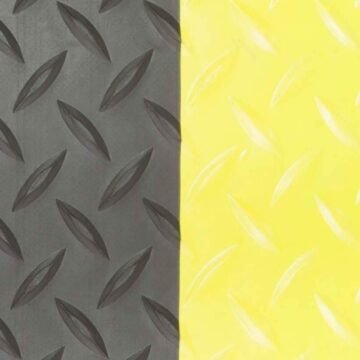 Foam Fusion Anti-fatigue Matting Safety Black/Yellow