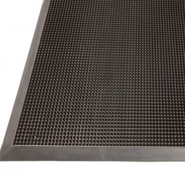 Gritstop Fingermat Entrance Mat Black