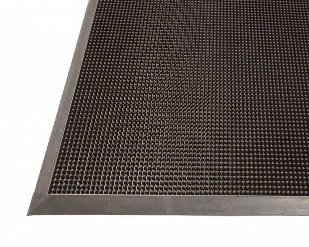 Gritstop Fingermat Entrance Mat Black