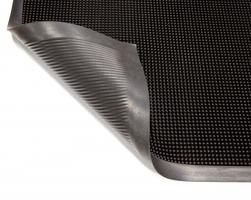 Gritstop Fingermat Entrance Mat Black