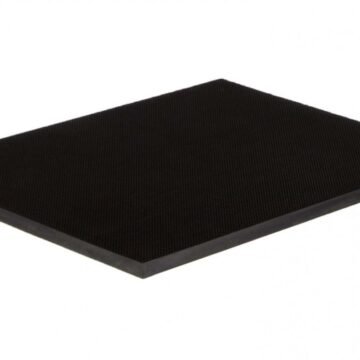 Gritstop Fingermat Entrance Mat Black