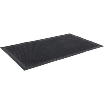 Scraper Mat 3 foot by 5 foot Black