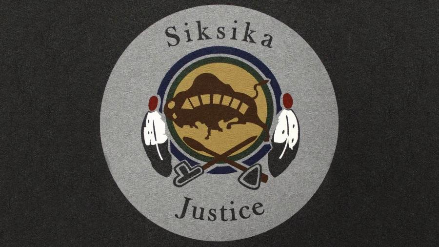 Siksika Justice mat med_Logo Mat